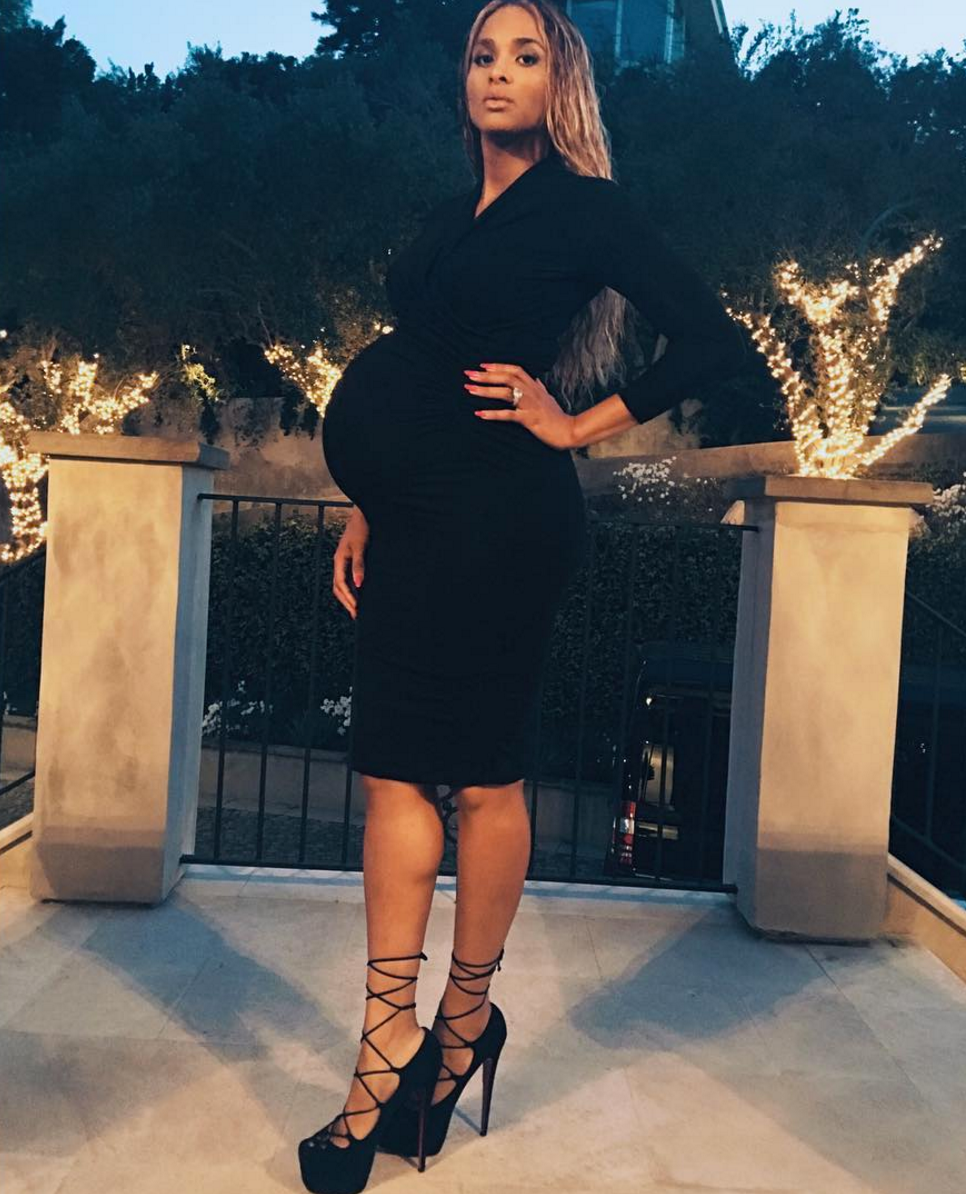 Pregnant Celebrities: Beyoncé, Serena Williams, Ciara And Sanya Richards-Ross’ Baby Bump Photos
